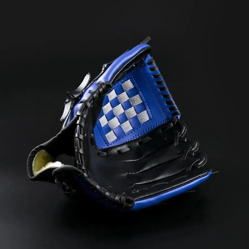 1PCS Pure Leather Baseball Glove Adult Children Baseball Training Thickened Cushioning Infield Pitcher Baseball Glove