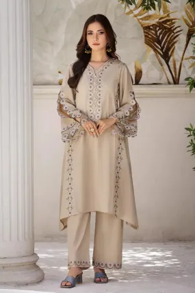 2PC Stitched Embroidered Lawn Shirt and Trouser KSTE-2681