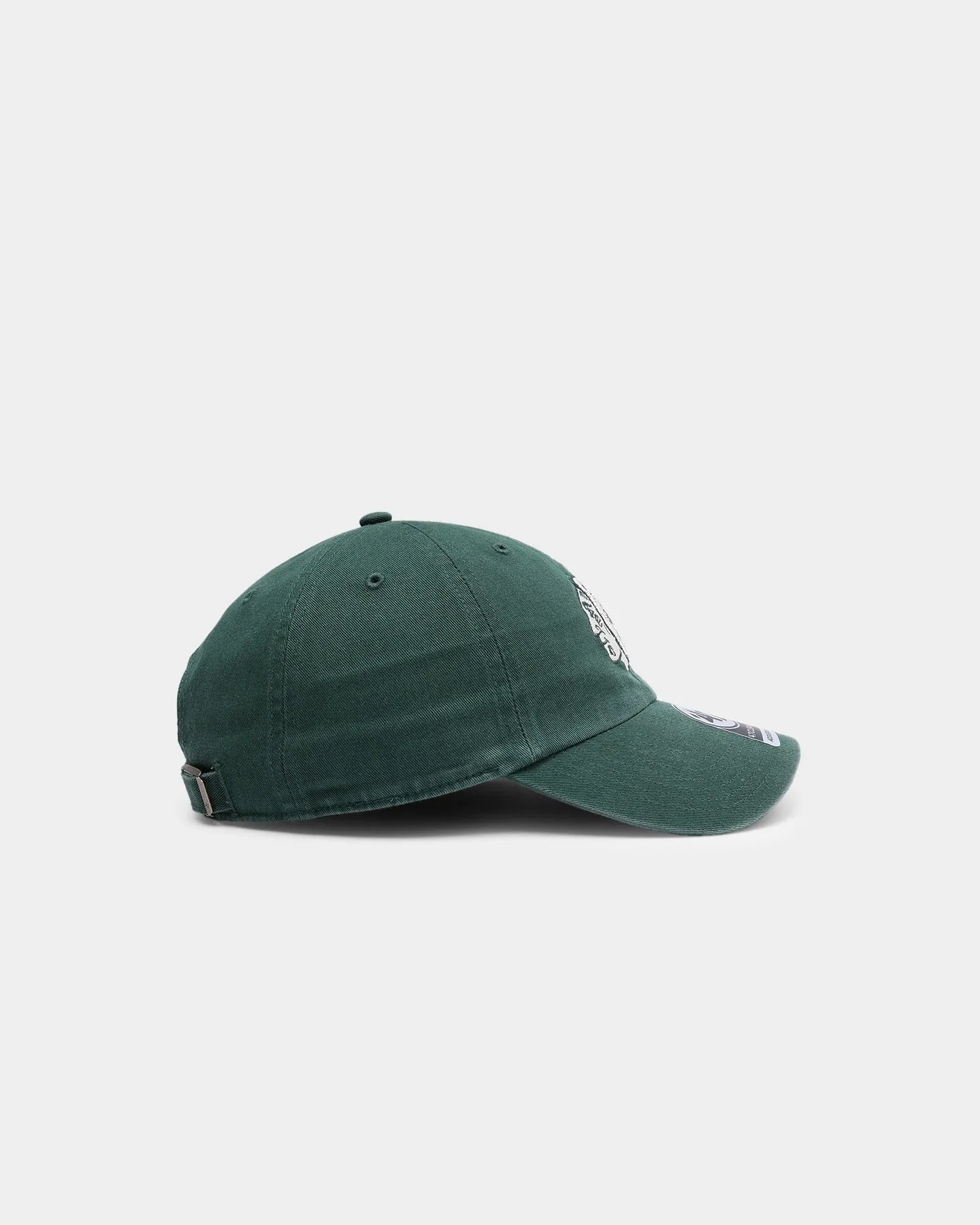 47 Brand Chicago Blackhawks Clean Up Strapback Dark Green/Natural