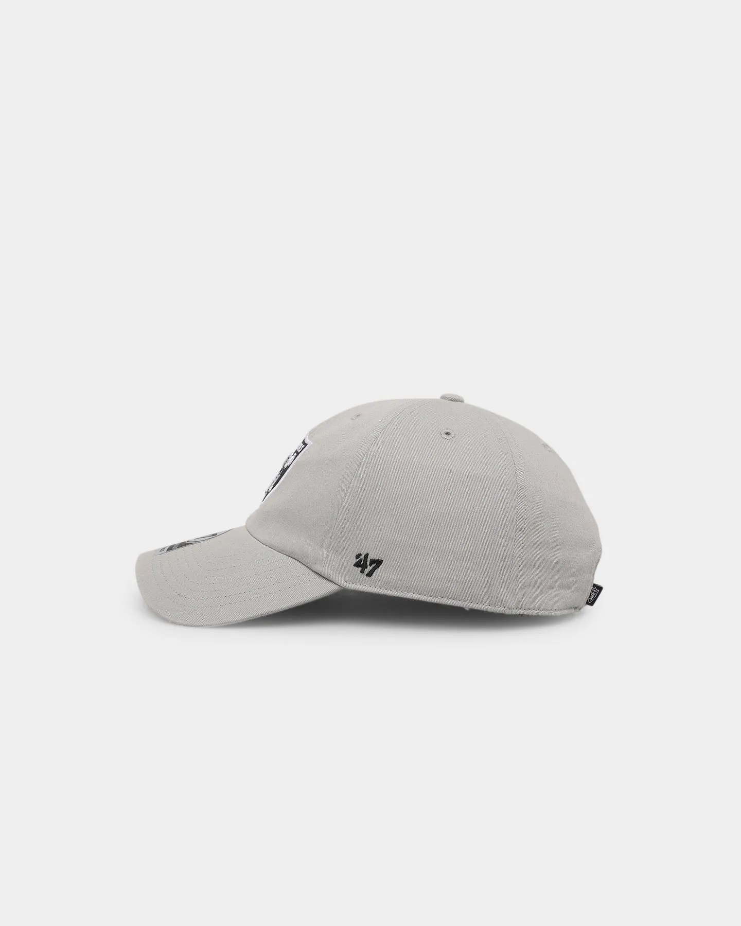 47 Brand Las Vegas Raiders 47 Clean Up Strapback Grey