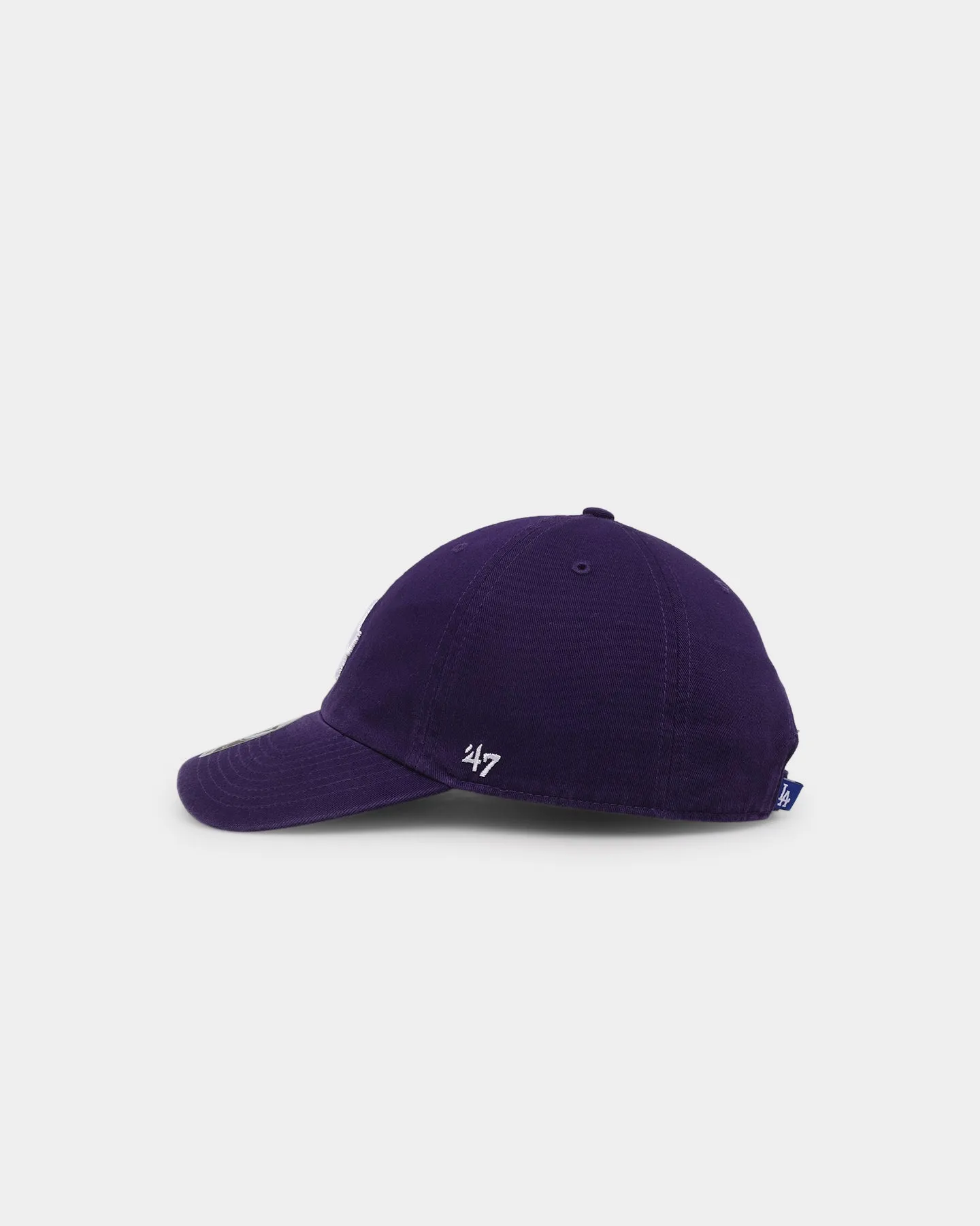 47 Brand Los Angeles Dodgers 47 Clean Up Strapback Purple