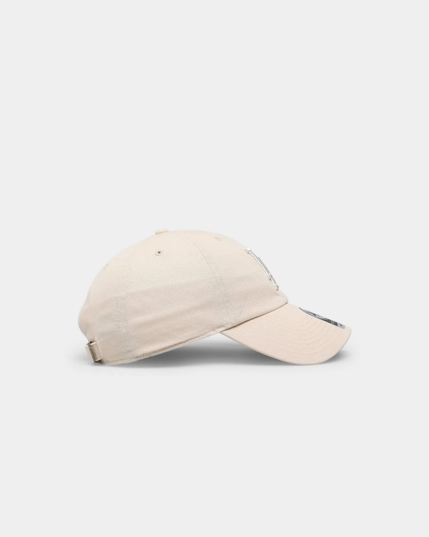 47 Brand Los Angeles Dodgers 'Vanilla Cream' Tonal Clean Up Strapback Natural