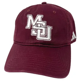 90's MSU Adjustable Slouch Cap – Maroon