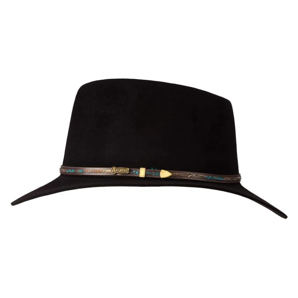 Akubra - Leisure Time Hat - Black