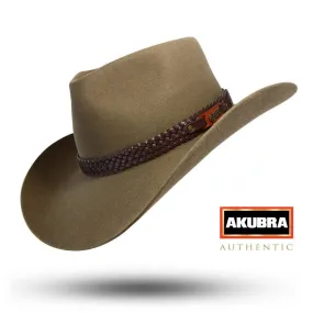 Akubra Snowy River Hat - Santone Fawn