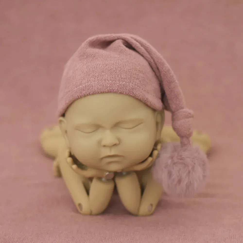 Baby Accessories Hat Newborn Beanies, Infant Photography Props, Reborn Baby Hat