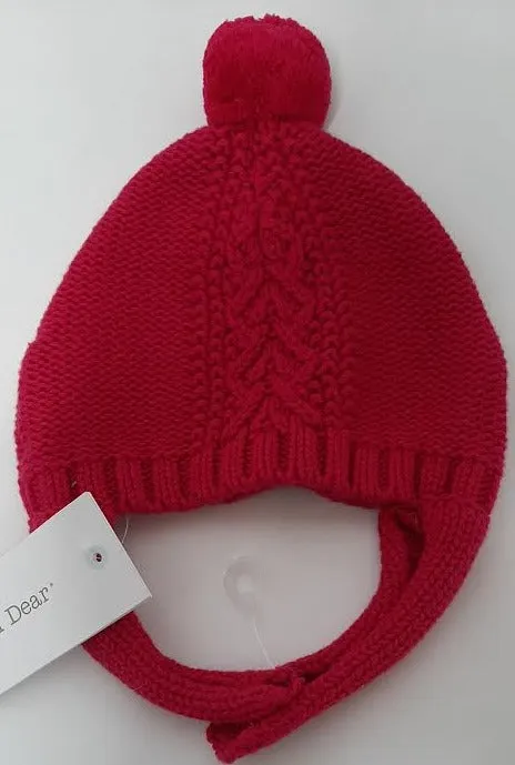 Beanie Hat Knit Fuscia Winter Baby 8238601