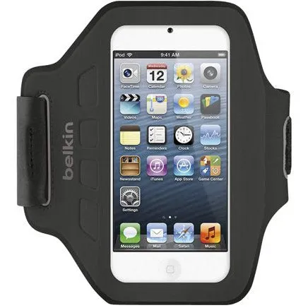 Belkin EaseFit Arm Pack for Apple iPod Touch 5G - Black | F8W149VFC00