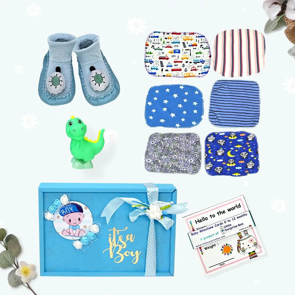 Blue Joy Newborn Hamper