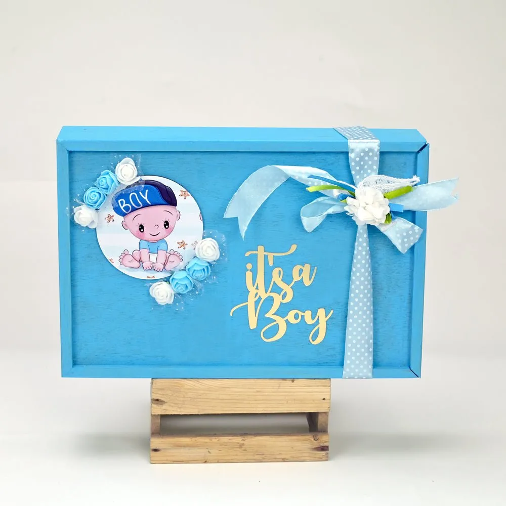 Blue Joy Newborn Hamper