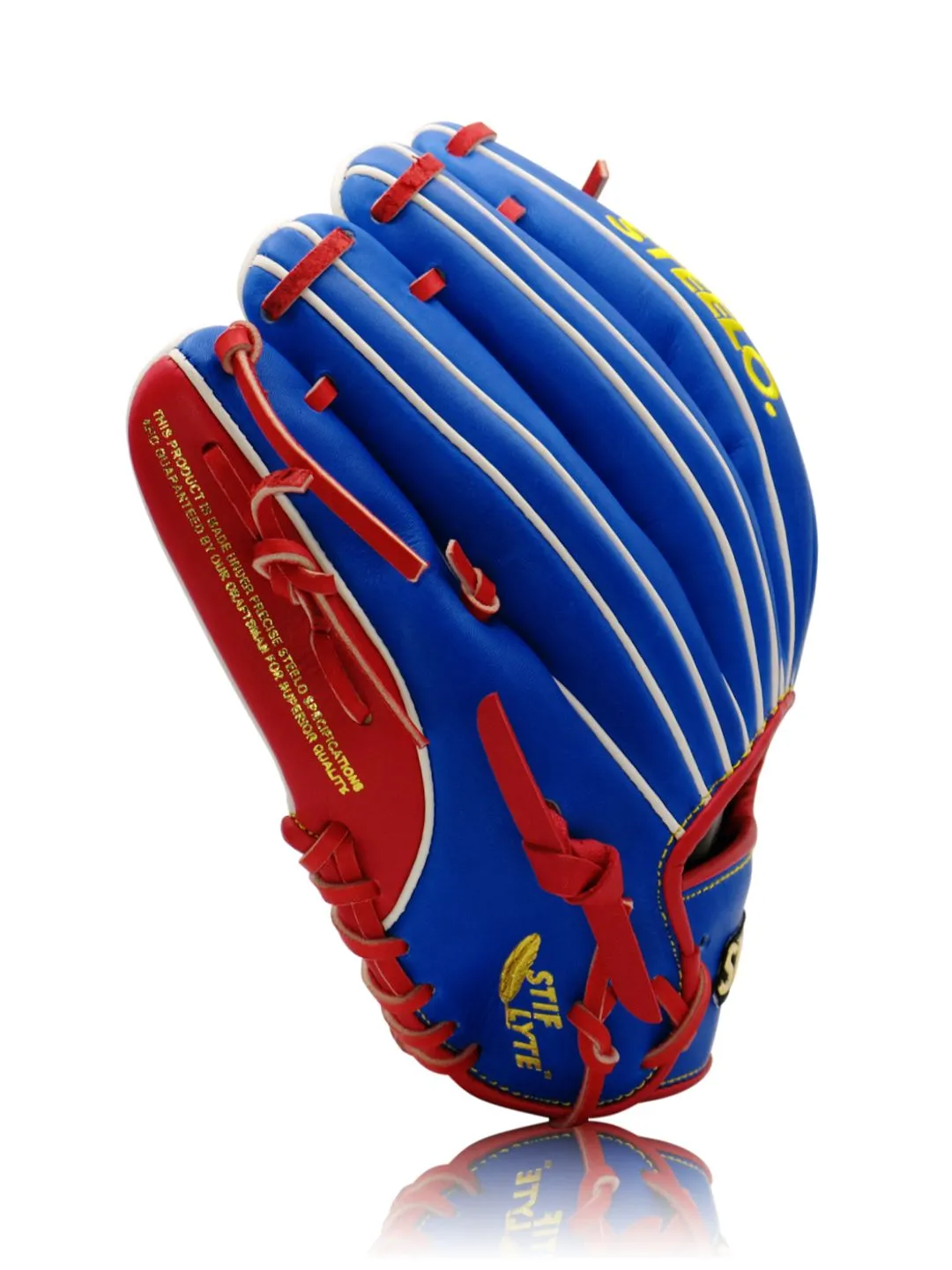 Blue-Red PRO HYDE™ CRV-Welt Series Infielder's Glove - 11.50 Inch RHT