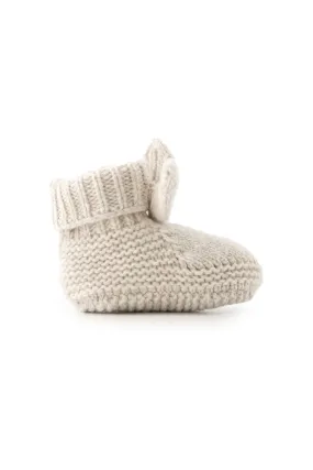 Booties - Knitted Oat Bunny Ears