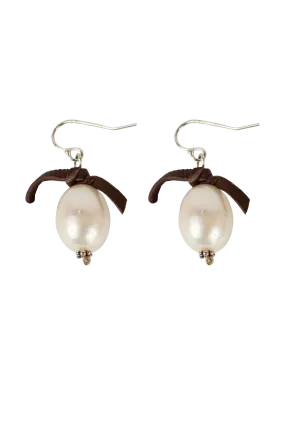 Breathe Deep Baroque Pearl Earrings