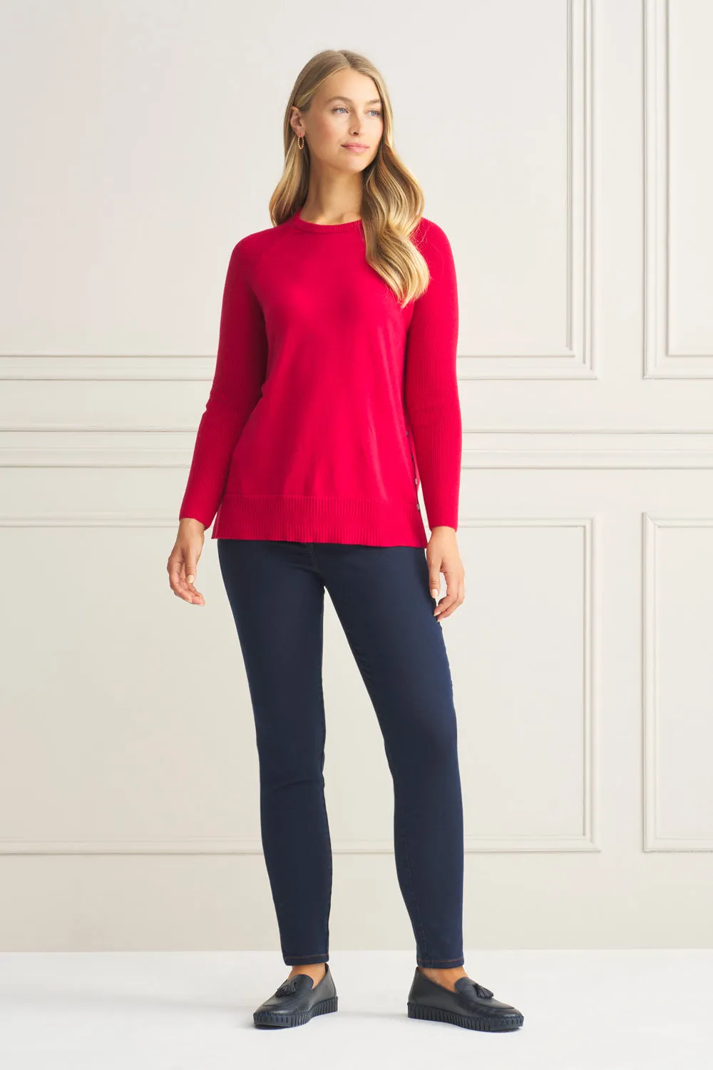 Button Side Detail Jumper