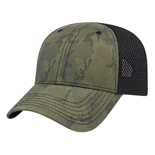 Cap America Custom Embroidered Hat with Logo - Tactical Screen Print Mesh Back Cap i2012