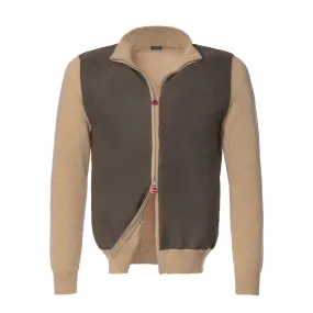 Cashmere and Leather Blouson