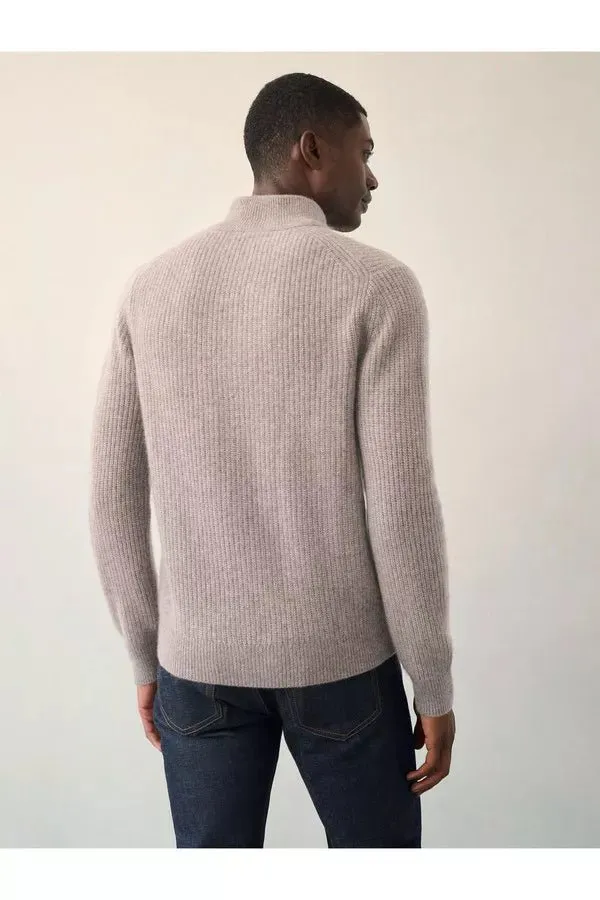 Cashmere Mens Button Down Sweater