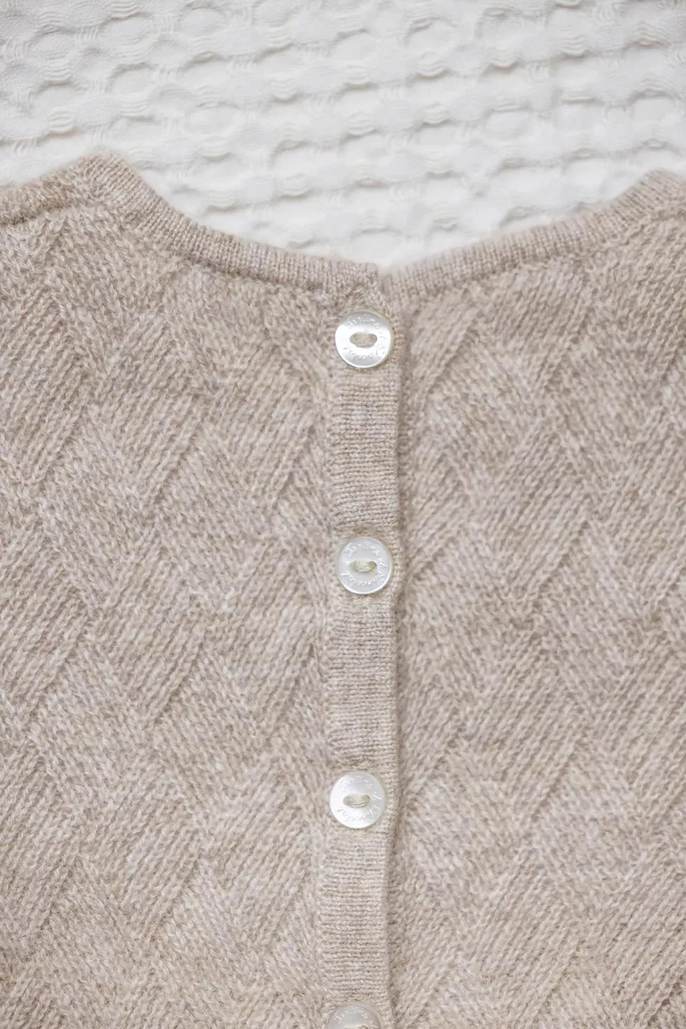 Cashmere Set - Beige Knit