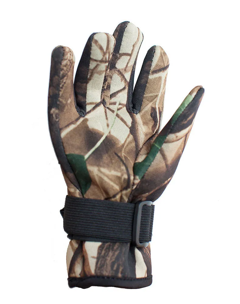 CHILDREN’S NEOPRENE TRAIL GLOVES, CAMO