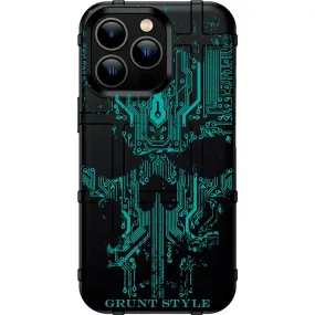 Circuit Skull Android & Apple Phone Cases