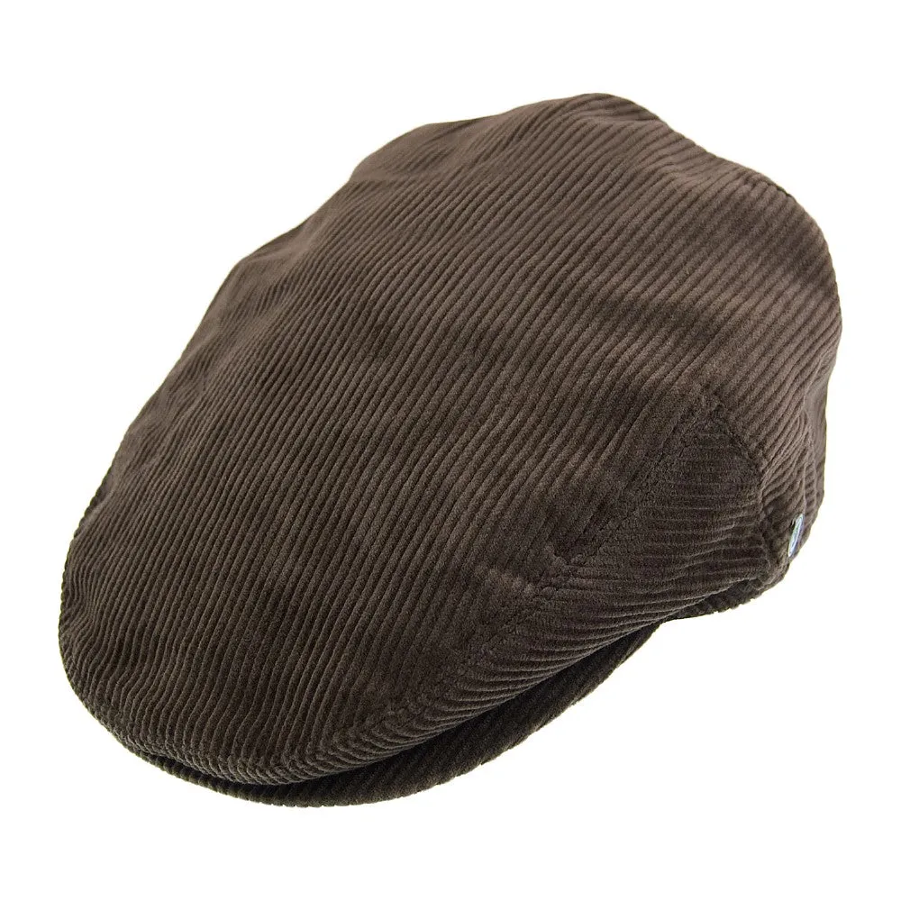 Corduroy Flat Cap Brown Wholesale Pack