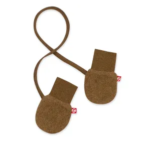 Cozie Fleece Mitten - Heather Mocha