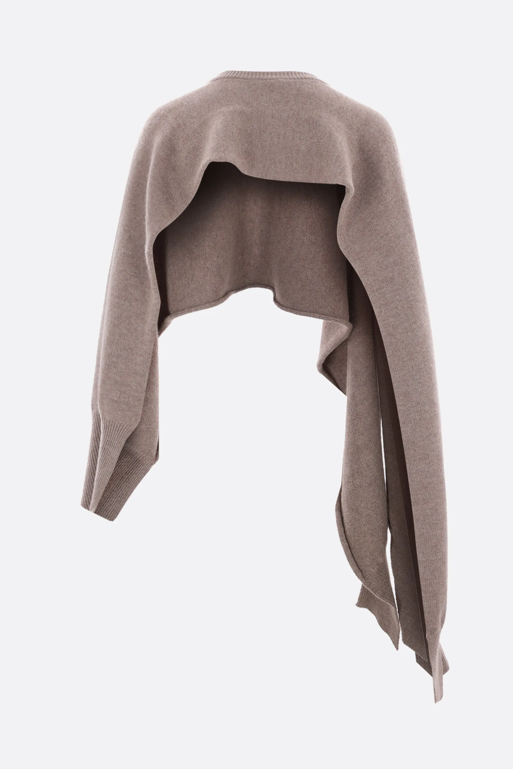 Dilato wool and cashmere cape