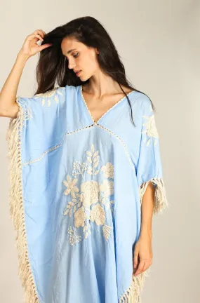 EMBROIDERED KAFTAN CASSI