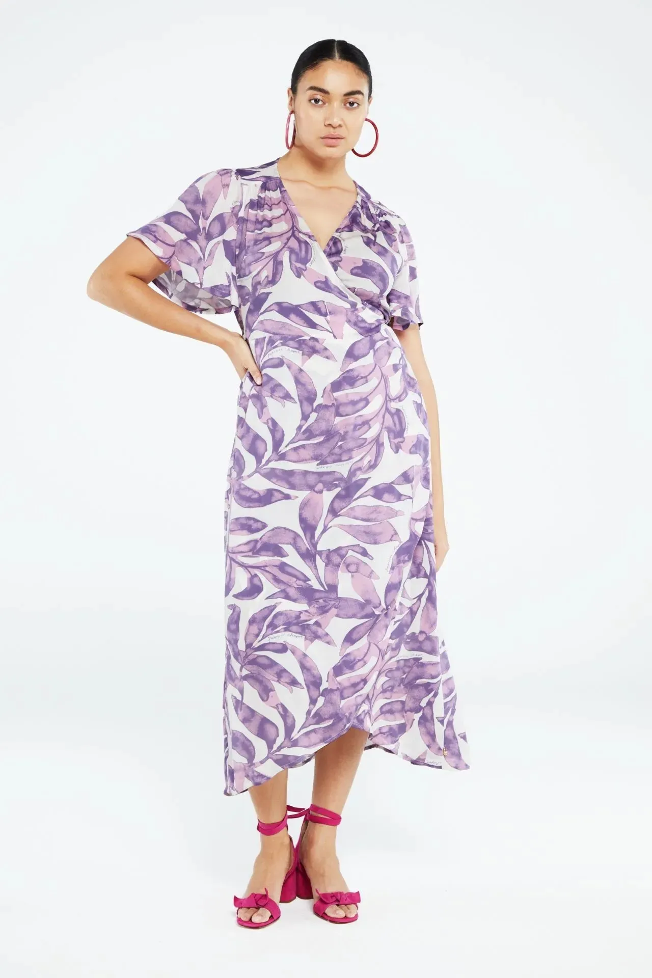 Fabienne Chapot Archana Dress - Dusty Love Leaf