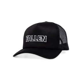 FALLEN BOLD HAT BLACK/WHITE