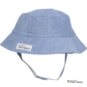 Flap Happy CHT Upf 50  Bucket Hat - Chambray