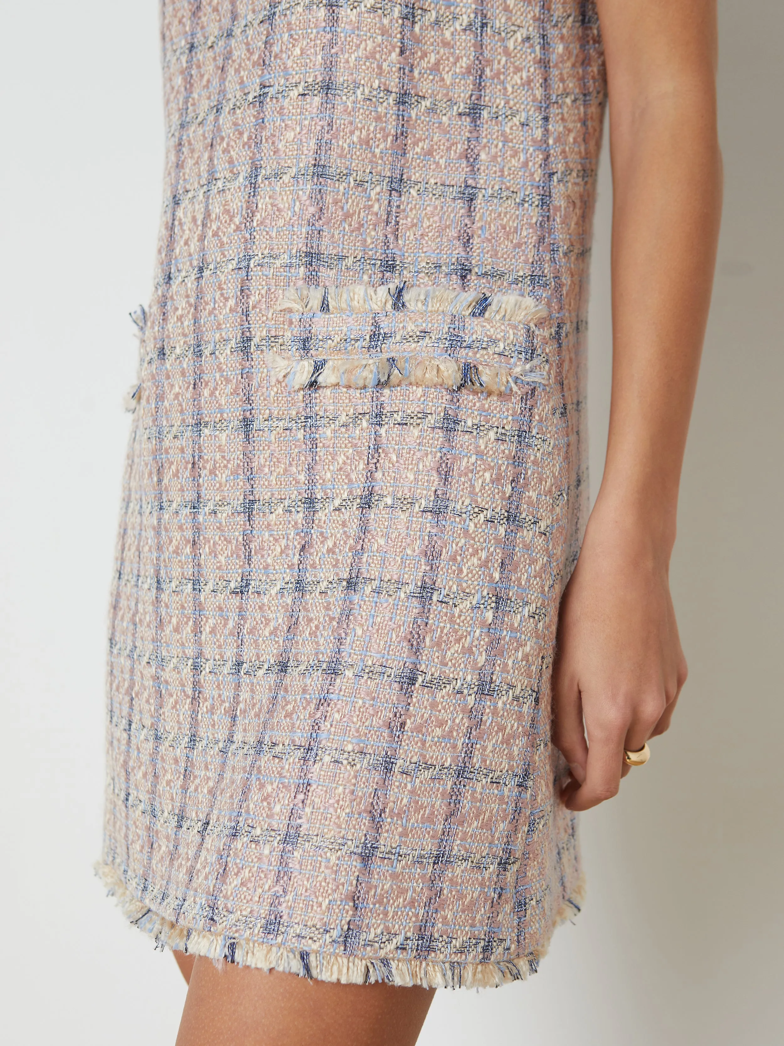 Florian Tweed Shift Dress