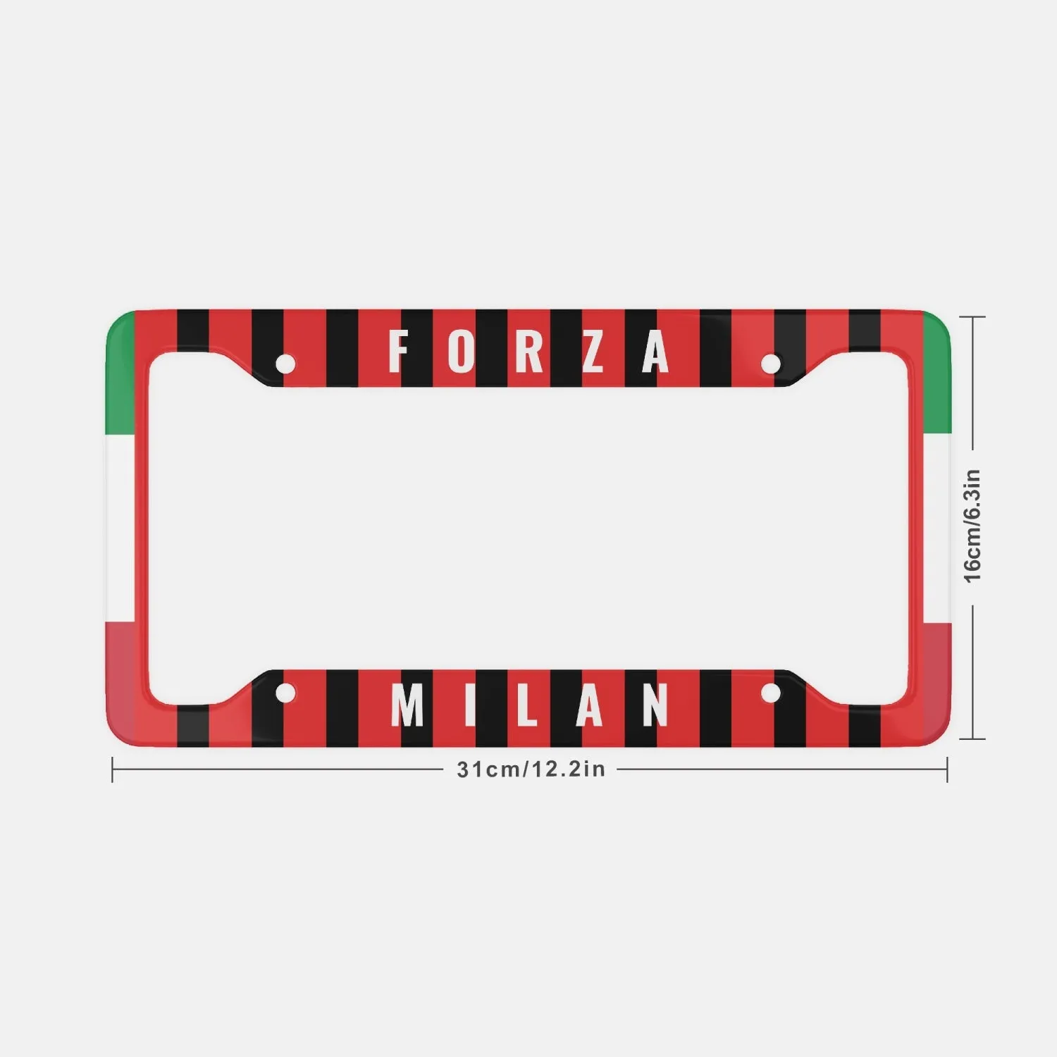 Forza Milan - License Plate Frame