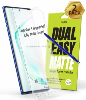 Galaxy Note 10 Plus Screen Protector | Dual Easy Film Matte