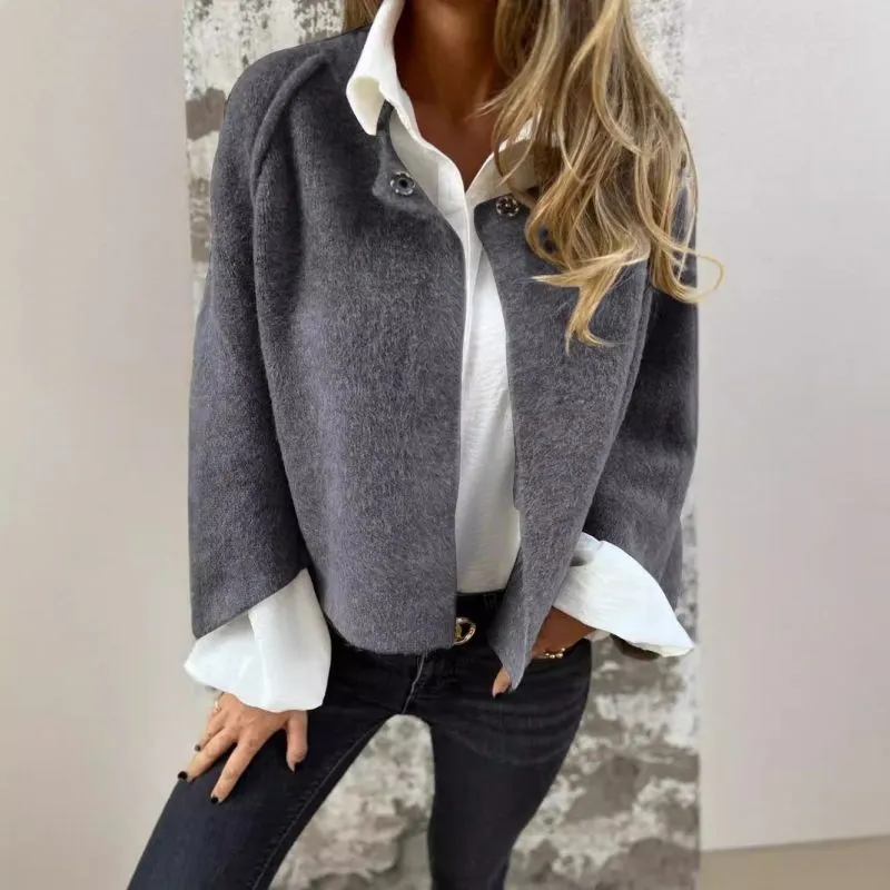 GIULIA-Cappotto corto in cashmere