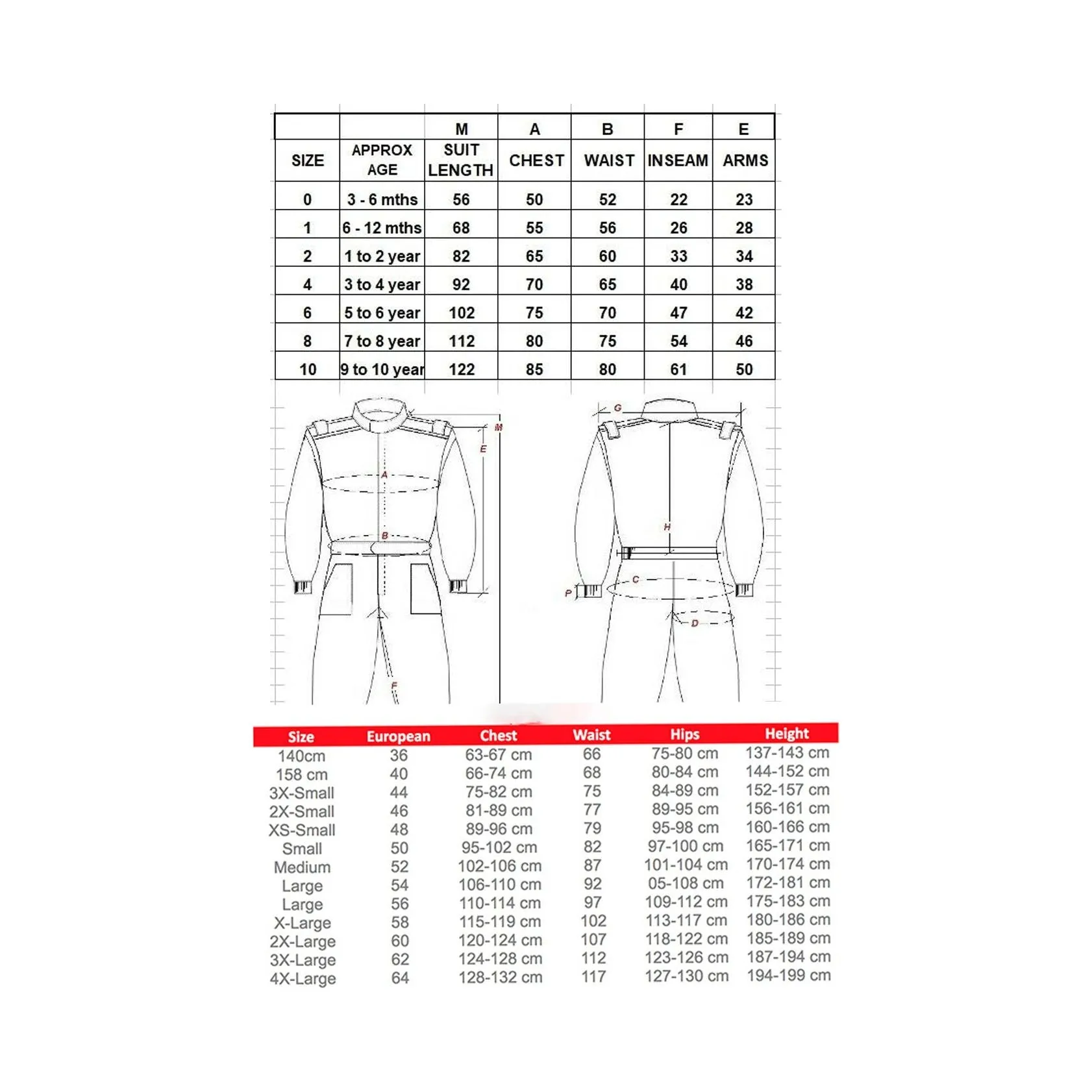 Go kart racing Sublimation Protective clothing Racing gear Suit N-0204