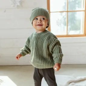 Goumi Kids-Knit Beanie- Noble Fir