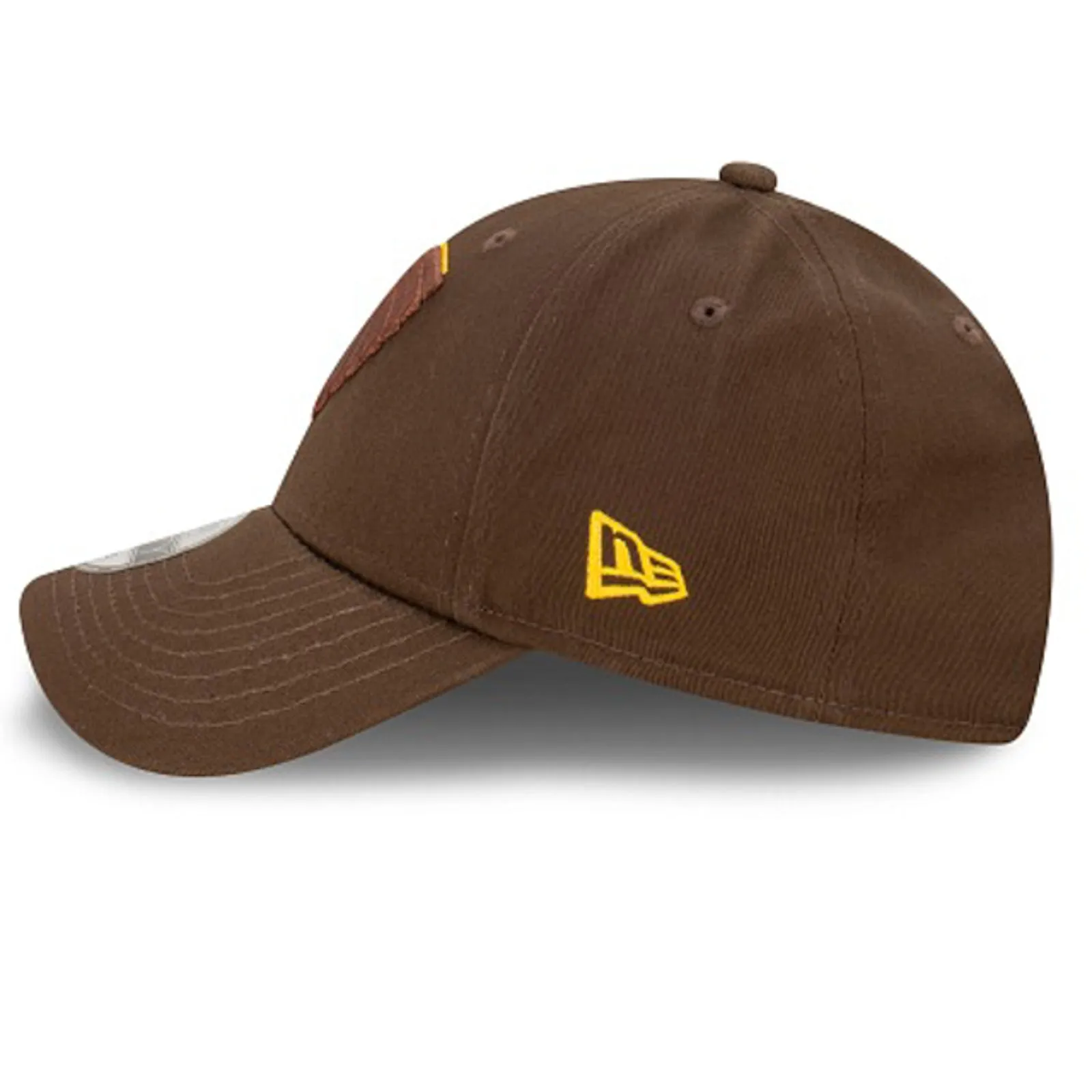 Hawthorn Hawks Official AFL Team Colours 9FORTY Cloth Adjustable Strap Cap By New Era