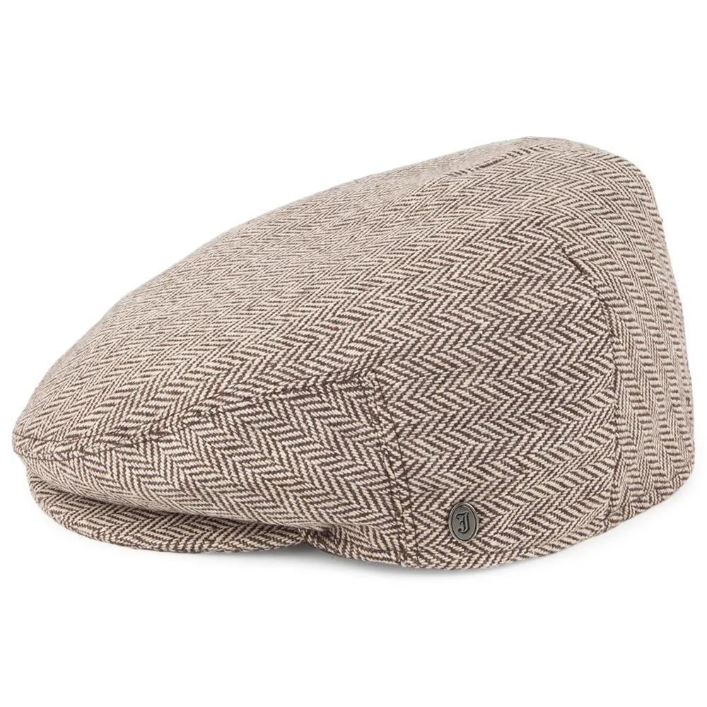 Herringbone Flat Cap Brown Wholesale Pack