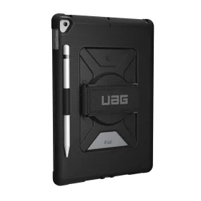 iPad 10.2 (2019-2021) (7th-9th Gen) UAG Black Metropolis w/Handstrap Series Case - 15-07251