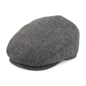 Kids Herringbone Flat Cap Grey Wholesale Pack