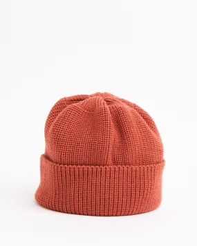 Knit Watch Cap Orange