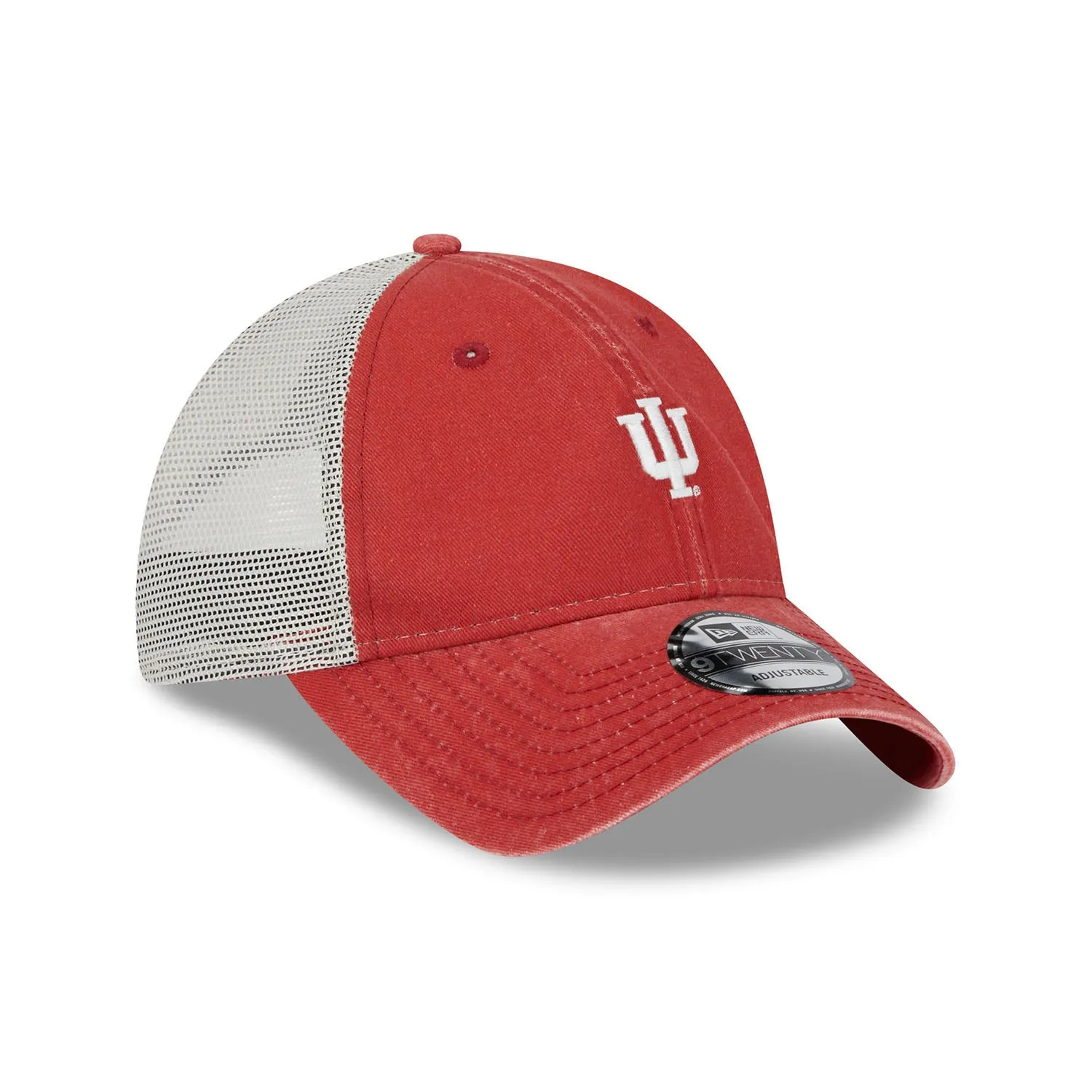 Ladies Indiana Hoosiers Micro Mesh Back Crimson Adjustable Hat