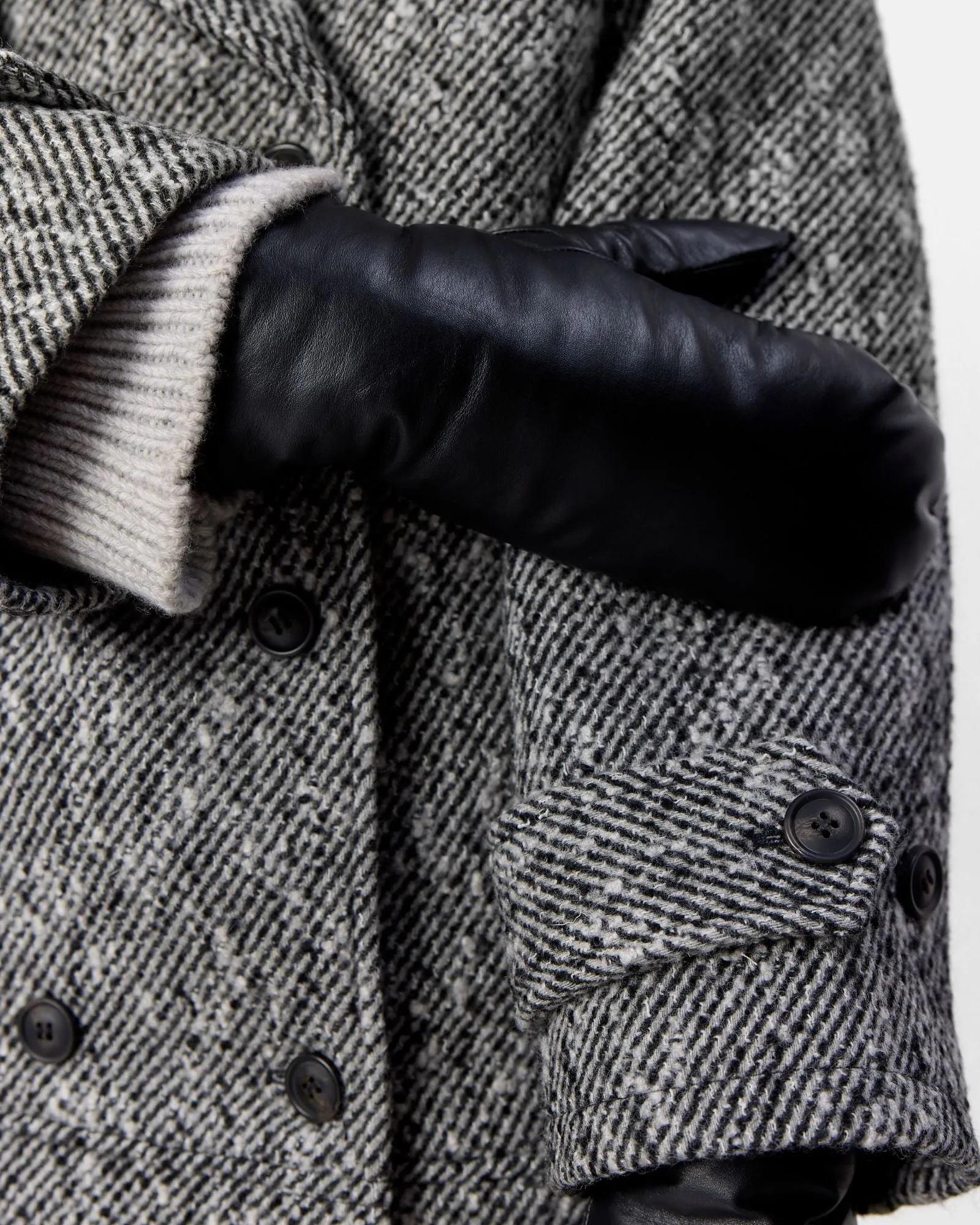 Levete Hester Leather Mittens