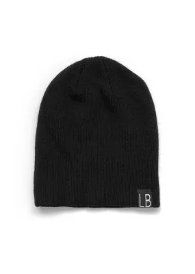 Little Bipsy- Knit Beanie- Black