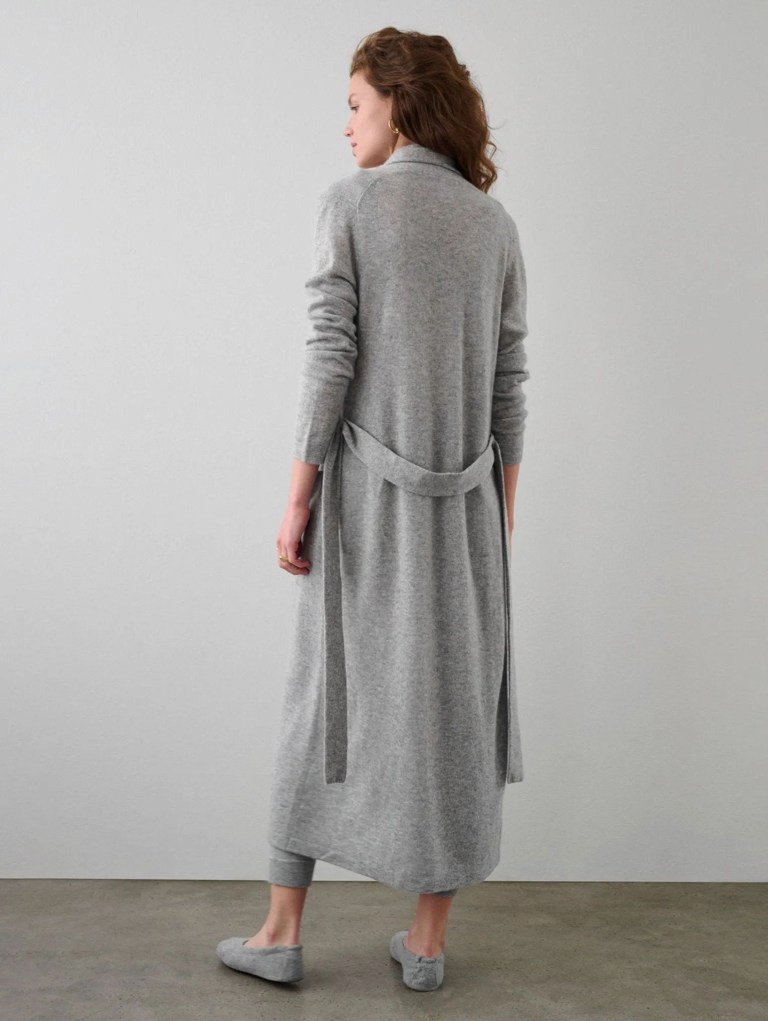 Long Cashmere Robe