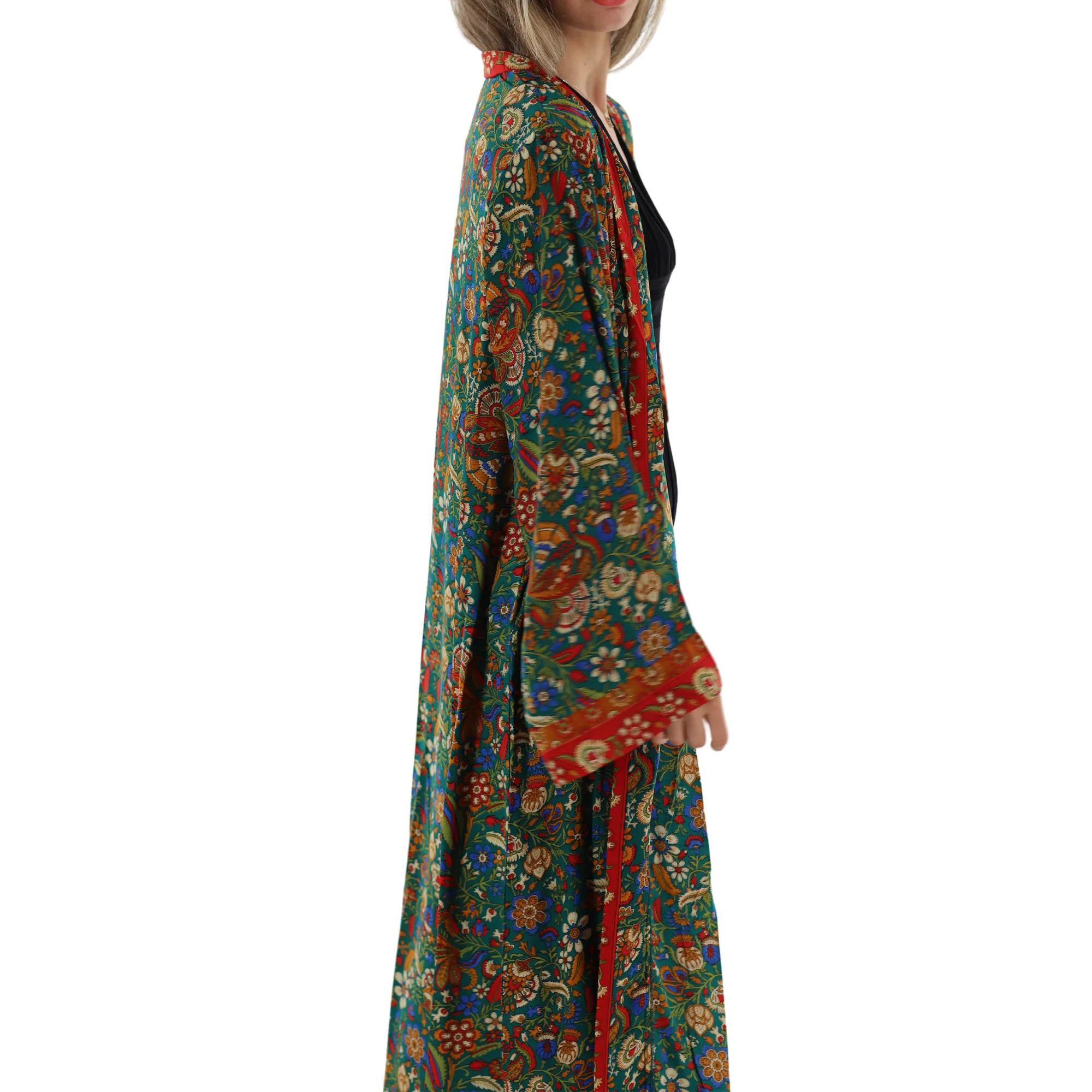 Long Floral 'Gemma' Kimono