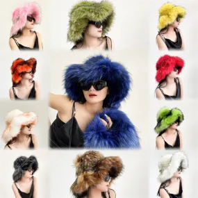 Luxury Color fur Hat