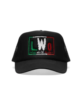 LWO Black Trucker Hat