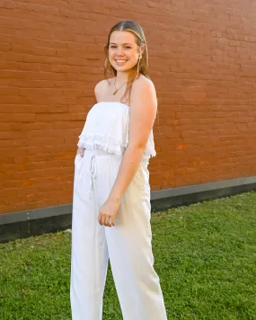 Make A Way Strapless Jumpsuit